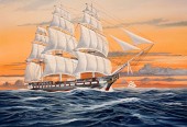 Revell 05607 USS Constitution pcs.250 Years U.S. Navy / Sail 2025 1:96