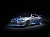 Revell 07754 Fast & Furious pcs.Brian's 1999 Nissan Skyline GT-R 1:16