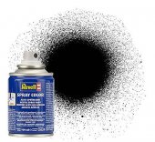 Revell 34302 Spray Black silky matt 