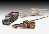 Revell 63371 Model Set Sd.Kfz.9 Famo 21cm Morser 18 or 17cm K 1:72