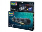 Revell 65187 Model Set German Midget Submarine Type Molch 1:72