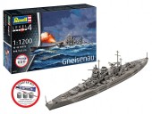 Revell 75181 Starter Kit Battleship Gneisenau 1:1200