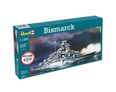 Revell 75802 Starter Kit Bismarck 1:1200