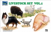 Riich Models RV35007 Livestock Set Vol.1 1:35