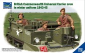 Riich Models RV35028 British Commenwealth Universal Carrier crew in winter Uniform 1943-45 1:35