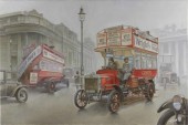 Roden 739 Type B Bus, LGOC, London, Early 1914 1:72