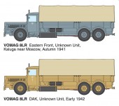 Roden 822 Vomag 8 LR LKW WWII German Heavy Truck 1:35