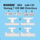 Roden 824 Vomag 7 OR 660 Omnibus 1:35