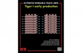 Rye Field Model 2029 3D printed Workable track links for Tiger I early 1:35