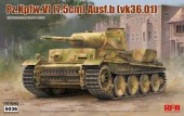 Rye Field Model 5036 Pz.kpfw.VI Ausf.b (vk36.01) w/workable track links 1:35