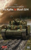 Rye Field Model 5055 Pz.kpfw.IV Ausf.G/H 2in1 with full interior 1:35