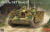 Rye Field Model 5061 Sd.Kfz.167 StuG.IV Early Production w/full interior & workable track links 1:35