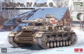 Rye Field Model 5102 Pz.Kpfw. IV Ausf. G w/Workable Winterketten Tracks 1:35