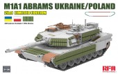 Rye Field Model 5106 M1A1 Abrams Ukraine / Poland 2 in 1 Limited Edition 1:35