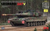 Rye Field Model 5109 German Main Battle Tank w/Workable Tracks Leopard 2A7V 1:35
