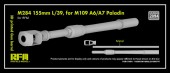 Rye Field Model RFM2094 M284 155 mm L/39 for M109 A6/7 Paladin 3D Printed Gun Barrel 1:35