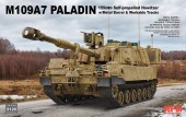 Rye Field Model RFM5129 M109A7 PALADIN 155 mm Self-Propelled Howitzer w/ Workable Tracks 1:35