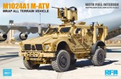 Rye Field Model RM-4801 1:48 M1024A1 M-ATV mrap all terrain vehicle