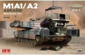 Rye Field Model RM-5007 1:35 M1A1/ A2 ABRAMS W/ FULL INTERIOR & WORKABLE TRACK LINKS