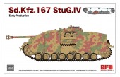 Rye Field Model RM-5060 1:35 Sd.Kfz.167 StuG.IV Early Production with workable track links, without interior