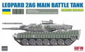 Rye Field Model RM-5103 1:35 Leopard 2A6 MBT Ukraine decal/ Kontakt-1ERA/workable tracks
