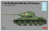 Rye Field Model RM5040  1:35 T-34/85 Model 1944 No.174 Factory