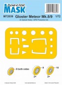 Special Hobby 100-M72039 Gloster Meteor Mk.8/9 MASK 1:72