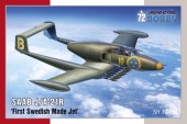 Special Hobby 100-SH72480 SAAB J/A-21R 'First Swedish Made Jet' 1:72