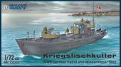 Special Hobby 100-SN72007 Kriegsfischkutter 'WWII German Patrol and Minesweeper Ship' 1:72