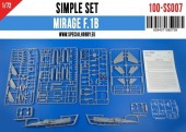 Special Hobby 100-SS007 Mirage F.1B Simple Set 1:72