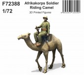 Special Hobby 129-F72388 Afrikakorps Soldier Riding Camel 3D Printed 1:72