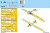 Special Hobby M48017 Grunau Baby IIB Mask Canopy, Fabric Flying / Control Surfaces 1:48