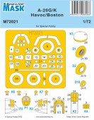 Special Hobby M72021 A-20G/K Havoc/Boston MASK 1:72