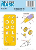 Special Hobby M72041 Mirage IIIC MASK 1:72