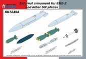 Special Hobby SH72495 External armament for SMB-2 and other IAF planes 1/72 1:72