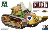 Takom TAK1001 French Light Tank Renault FT canon/Girod turret Girod Turret 1:16