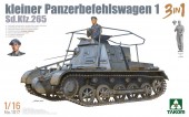 Takom TAK1017 Sd.Kfz.265 Kleiner Panzerbefehlswagen 1 3 in 1 1:16