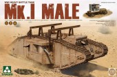 Takom TAK2031 WWI Heavy Battle Tank Mk.I male 2in1 1:35