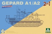 Takom TAK2044x Flackpanzer1 Gepard SPAAG A1/A2  2in1 1:35