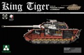Takom TAK2046S WWII German Heavy Tank Sd.Kfz.182 King Tiger Porsche Turret w/Zimmerit 1:35