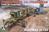 Takom TAK2124 Stratenwerth 16t Strabokran 1944/45 Production & Hanomag SS100 1:35