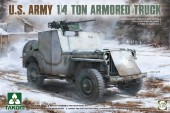 Takom TAK2131 U.S. Army 1/4 ton armoredÂ truck 1:35