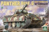 Takom TAK2134 Panther Ausf.G Early Production w/Zimmerit 1:35
