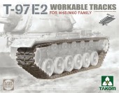 Takom TAK2163 T-97E2 WORKABLE TRACKS FOR M48/M60 FAMILY 1:35