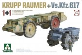 Takom TAK5007 Krupp Raumer +Vs.Kfz.617 1:72
