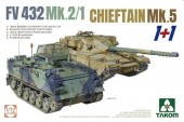 Takom TAK5008 FV432 Mk.2/1 Chieftain Mk.5 (1+1) 1:72