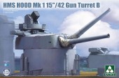 Takom TAK5020 HMS Hood Mk 1 15/42 Gun Turret B 1:72