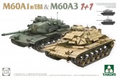 Takom TAK5022 M60A1 w/ERA & M60A3 1+1 1:72