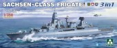 Takom TAK6001 Sachsen-Class Frigate 3 in 1 1:350