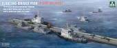 Takom TAK6015 Floating-Bridge Pier (8 Ships Included) 1:350